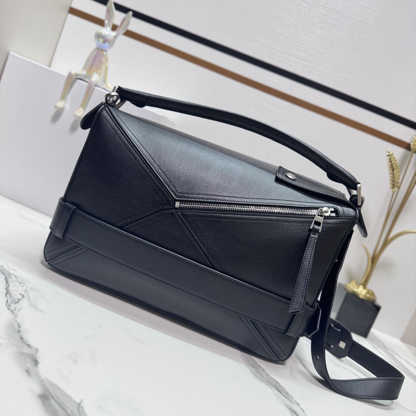 [LOEWE] 로에베 652566 Puzzle Biker 퍼즐 바이커 라지 가방