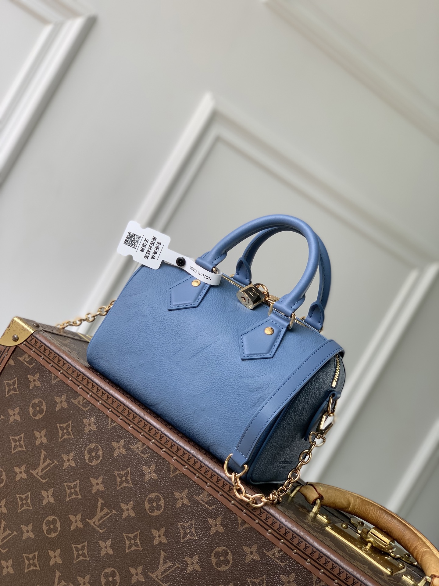 [LV] 루이비통 M28316 Speedy Bandoulière 20 스피디 반둘리에 20 - 블루 가방