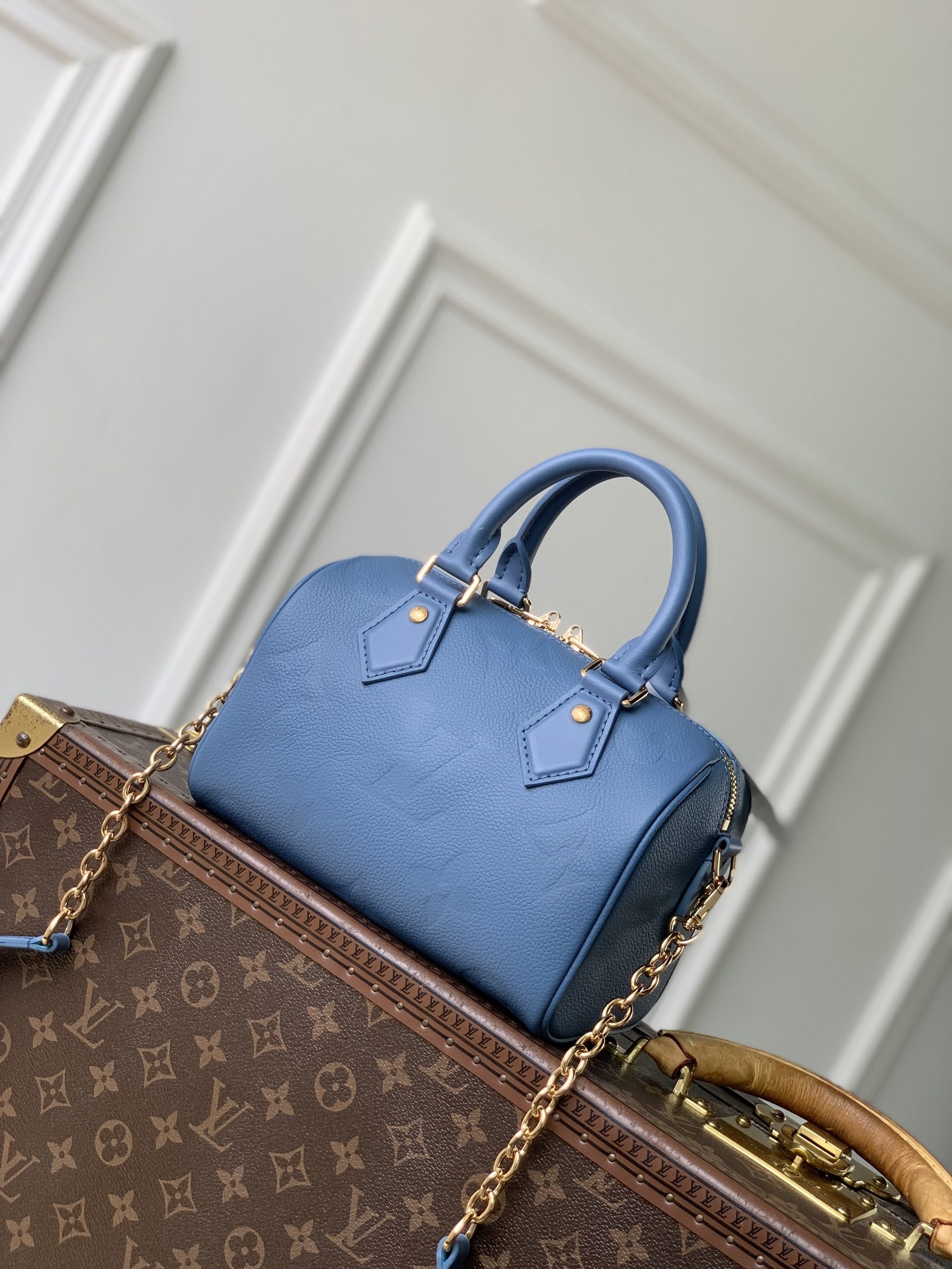 [LV] 루이비통 M28316 Speedy Bandoulière 20 스피디 반둘리에 20 - 블루 가방