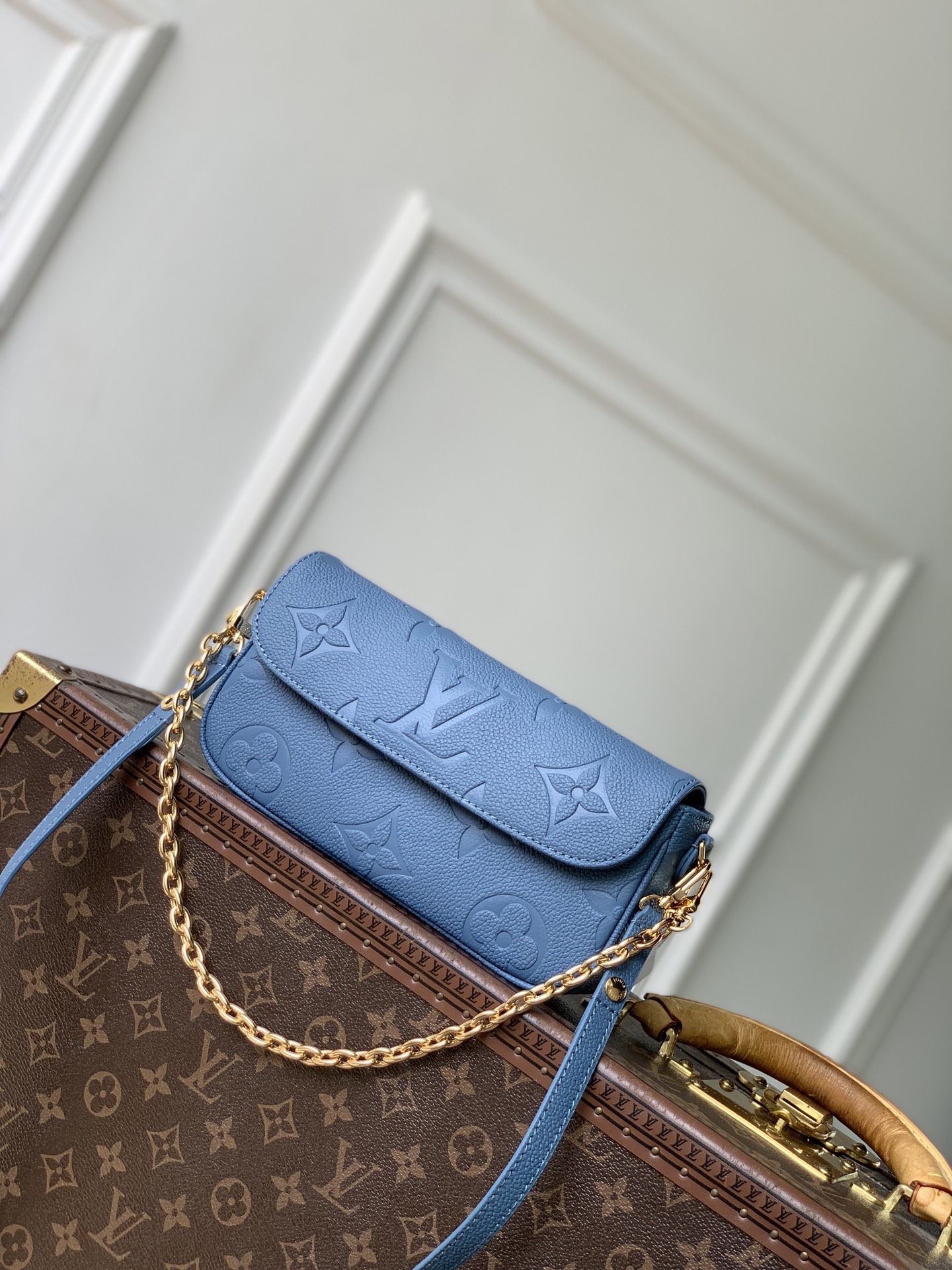 [LV] 루이비통 M27755 월렛 온 체인 아이비(WOC Ivy) - 블루 가방