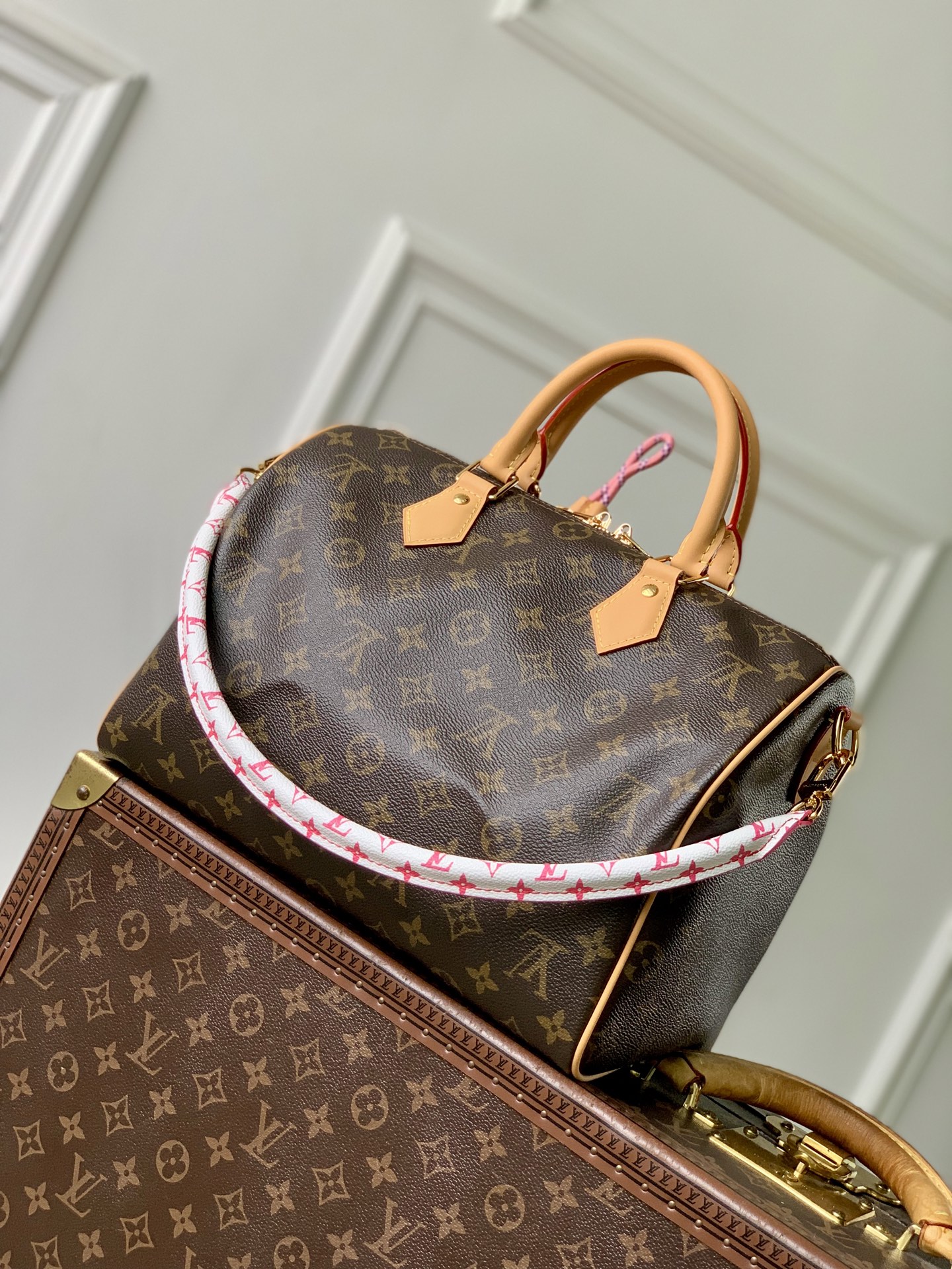 [LV] 루이비통 M27512 Speedy Soft 30 스피디 소프트 30 - 파리 아 벨로(Paris À Vélo) 컬렉션 토트백 숄더백 가방
