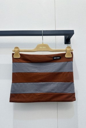 미우미우(MIU MIU) 스트라이프 튜브탑 의류