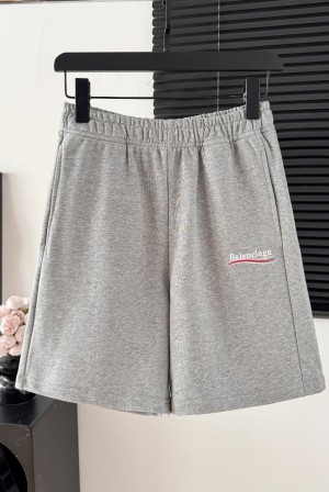 발렌시아가(BALENCIAGA) 레터링 자수 코튼 반바지 의류