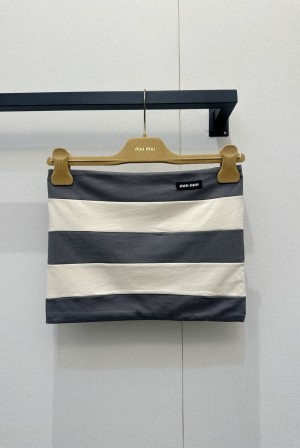 미우미우(MIU MIU) 스트라이프 튜브탑 의류