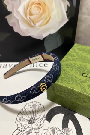 구찌(GUCCI) GG 패턴 헤어밴드 악세사리