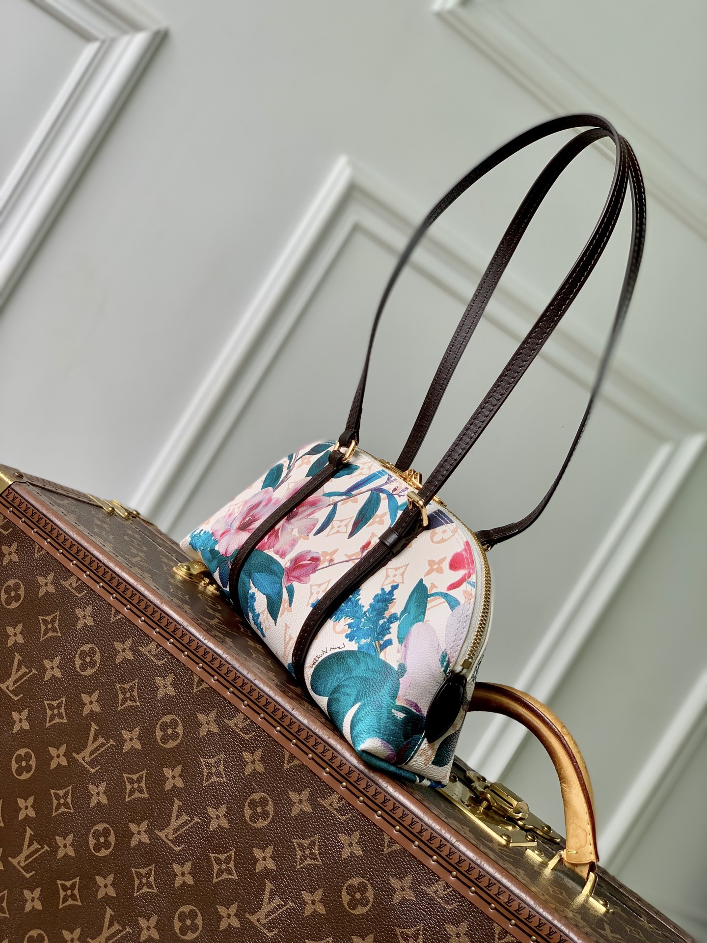 [LV] 루이비통 M29185 스콰이어(Squire) 이스트 웨스트 - 모노그램 에덴 플라워 토트백 숄더백 가방