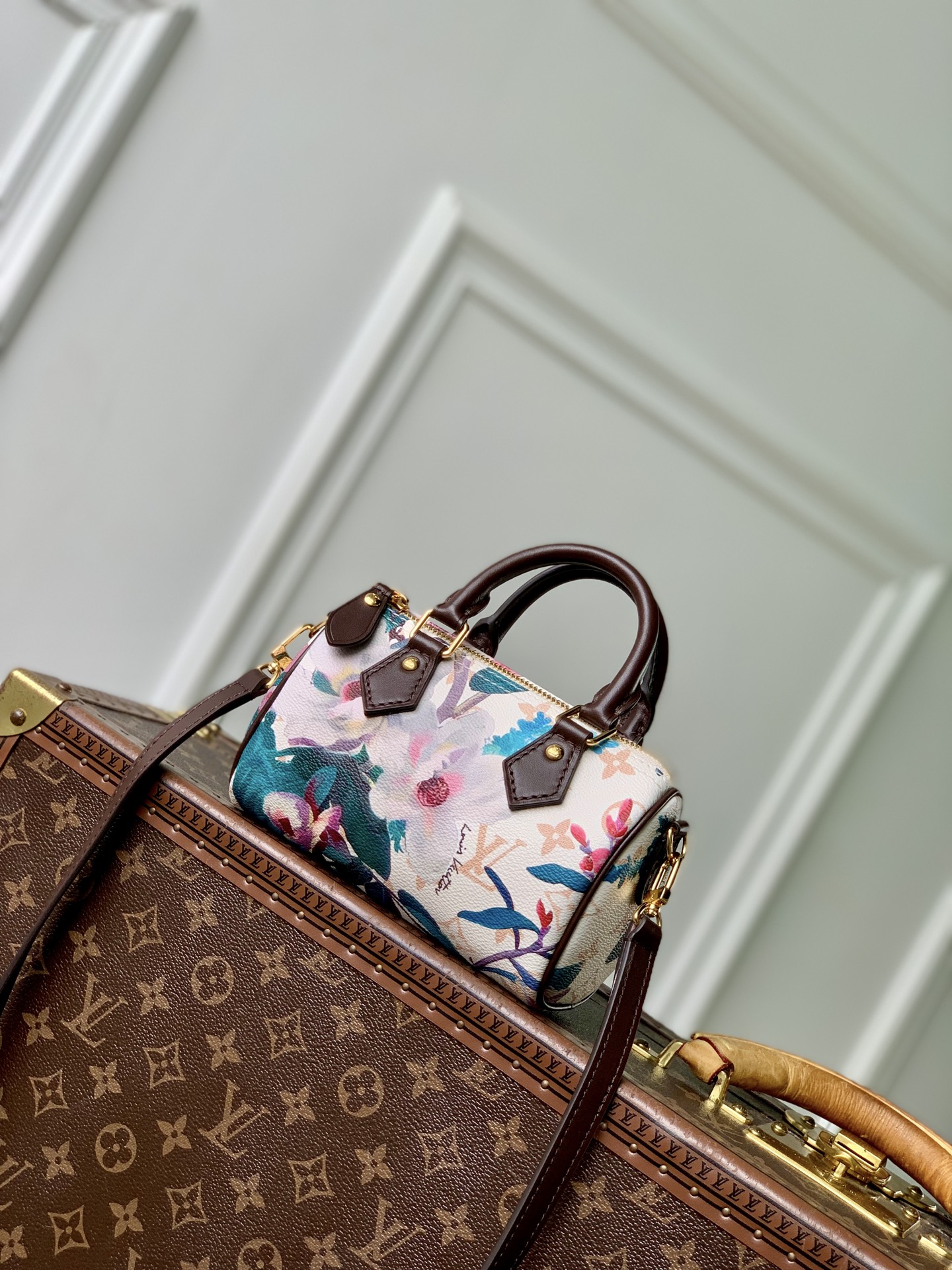 [LV] 루이비통 M29149 Nano Speedy 나노 스피디 - 모노그램 에덴 토트백 숄더백 가방