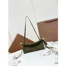 [ALAIA] 알라이아 A1430 르 클릭(Le Click) 백 - 스몰 (스웨이드 벨벳) 숄더백 가방