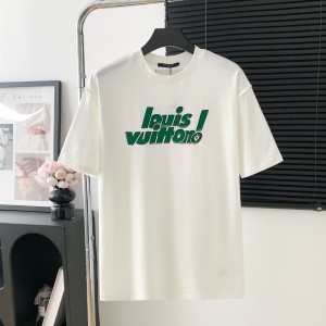 루이비통(LV) 로고 프린트 반팔 티셔츠 의류