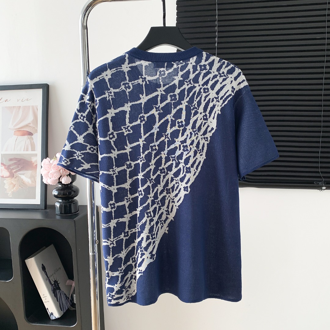 루이비통(LV) 니트 반팔 티셔츠 의류