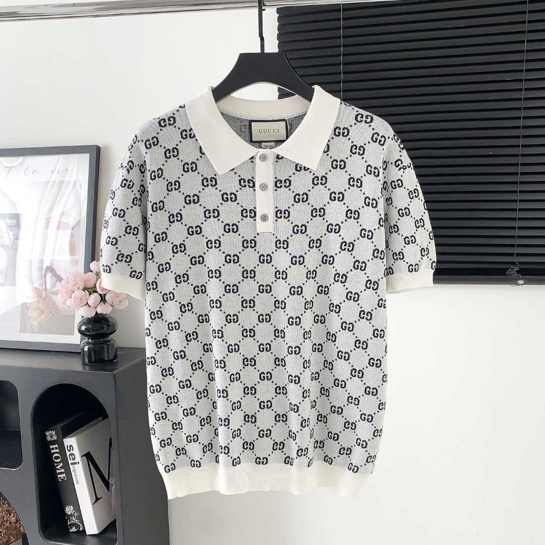 구찌(GUCCI) 니트 폴로 반팔 티셔츠 의류