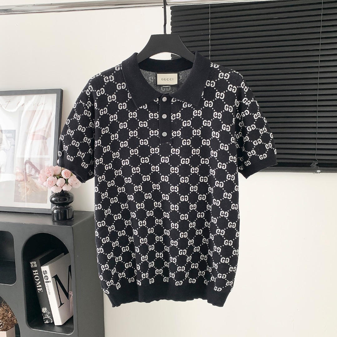 구찌(GUCCI) 니트 폴로 반팔 티셔츠 의류