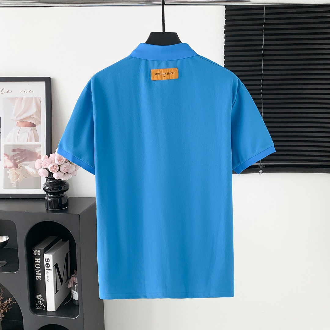 루이비통(LV) 로고 폴로 반팔 티셔츠 의류