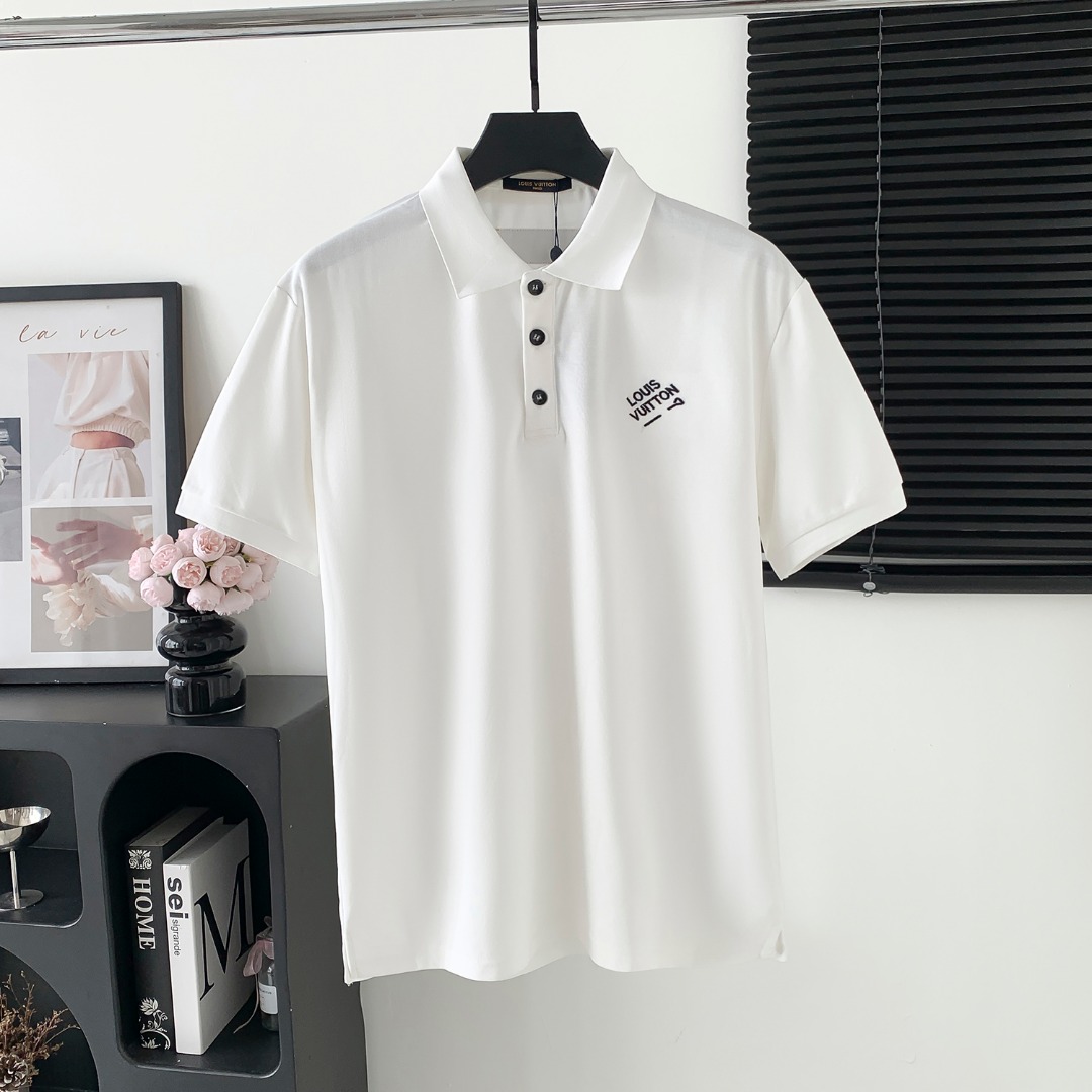 루이비통(LV) 로고 폴로 반팔 티셔츠 의류