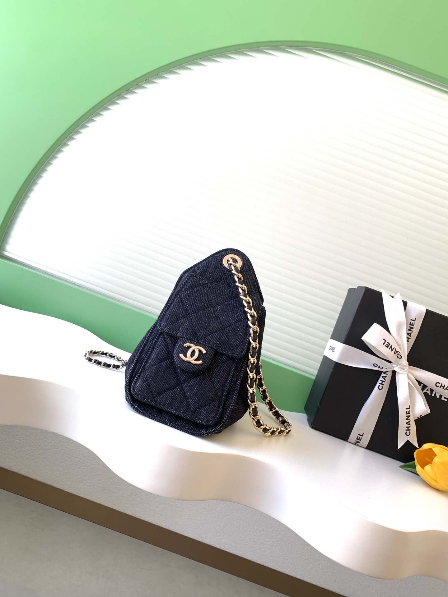 [Chanel] 샤넬 26P 데님 호보백 - 스몰 (AS5631) 가방