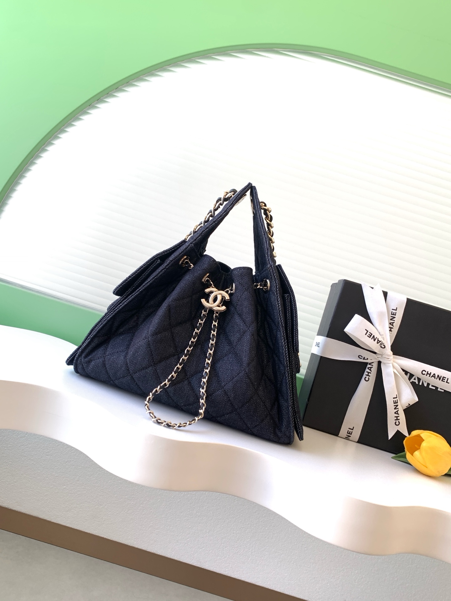 [Chanel] 샤넬 26P 데님 호보백 - 라지 (AS5293) 가방