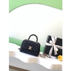 [Chanel] 샤넬 26P 코코 핸들(Coco Handle) - 블랙 데님 미니 (AS4244) 가방