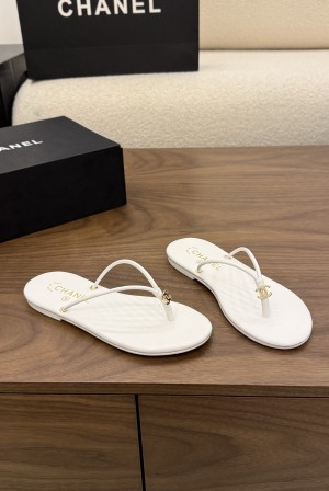 샤넬(CHANEL) 쪼리 플랫 슬리퍼 신발