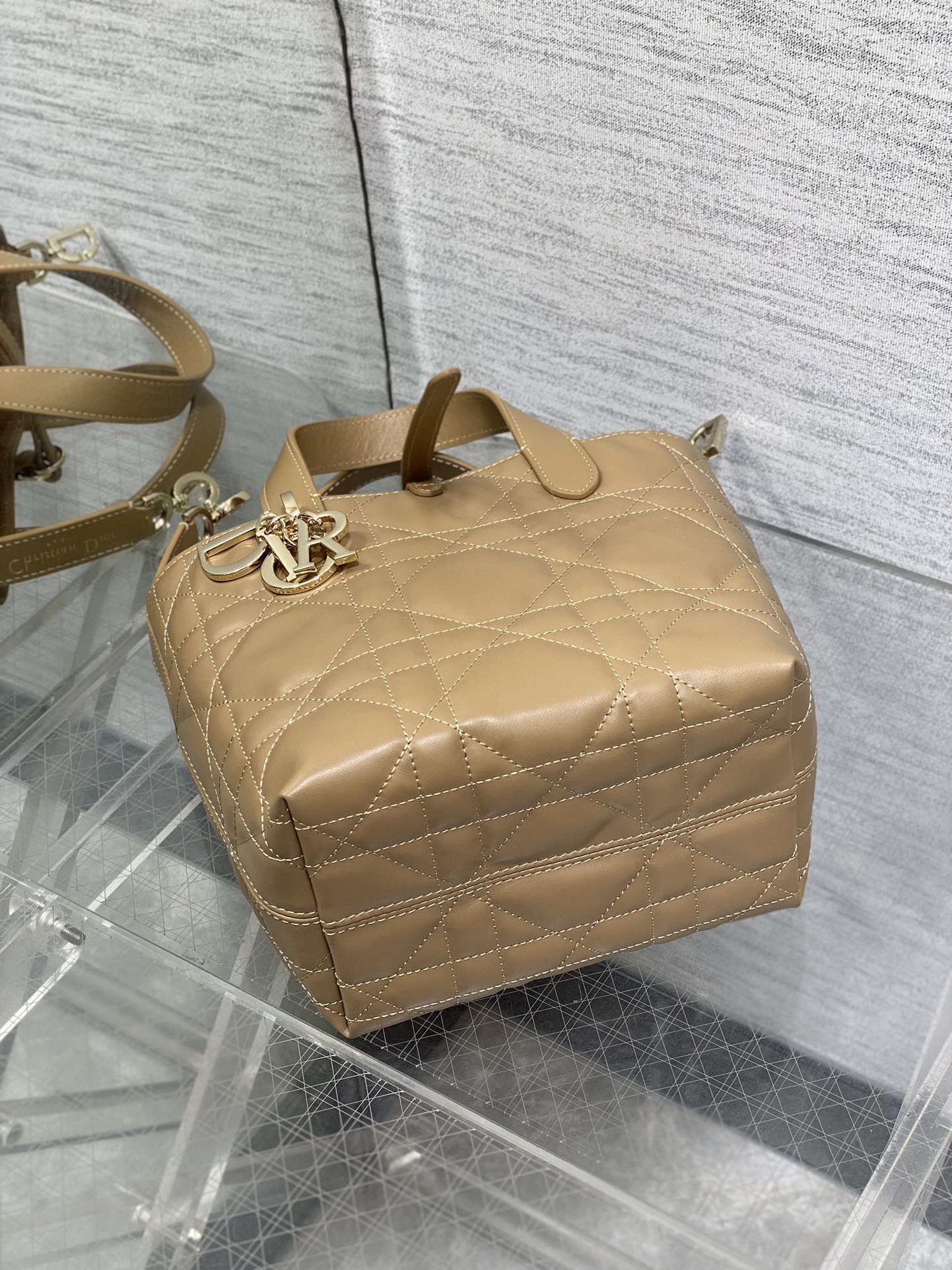 [Dior] 디올 뚜주흐(Toujours) 버티컬 백 - 스몰 (카라멜 브라운) 가방