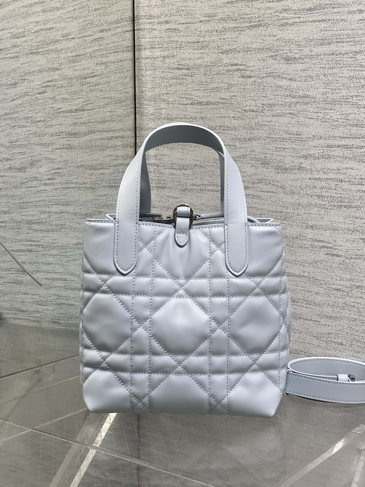 [Dior] 디올 Toujours 뚜주흐 버티컬 백 - 스몰 (글레이셔 블루) 가방