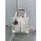 [Dior] 디올 Toujours 뚜주흐 버티컬 백 - 스몰 (실버버클 핑크&화이트 배색) 가방
