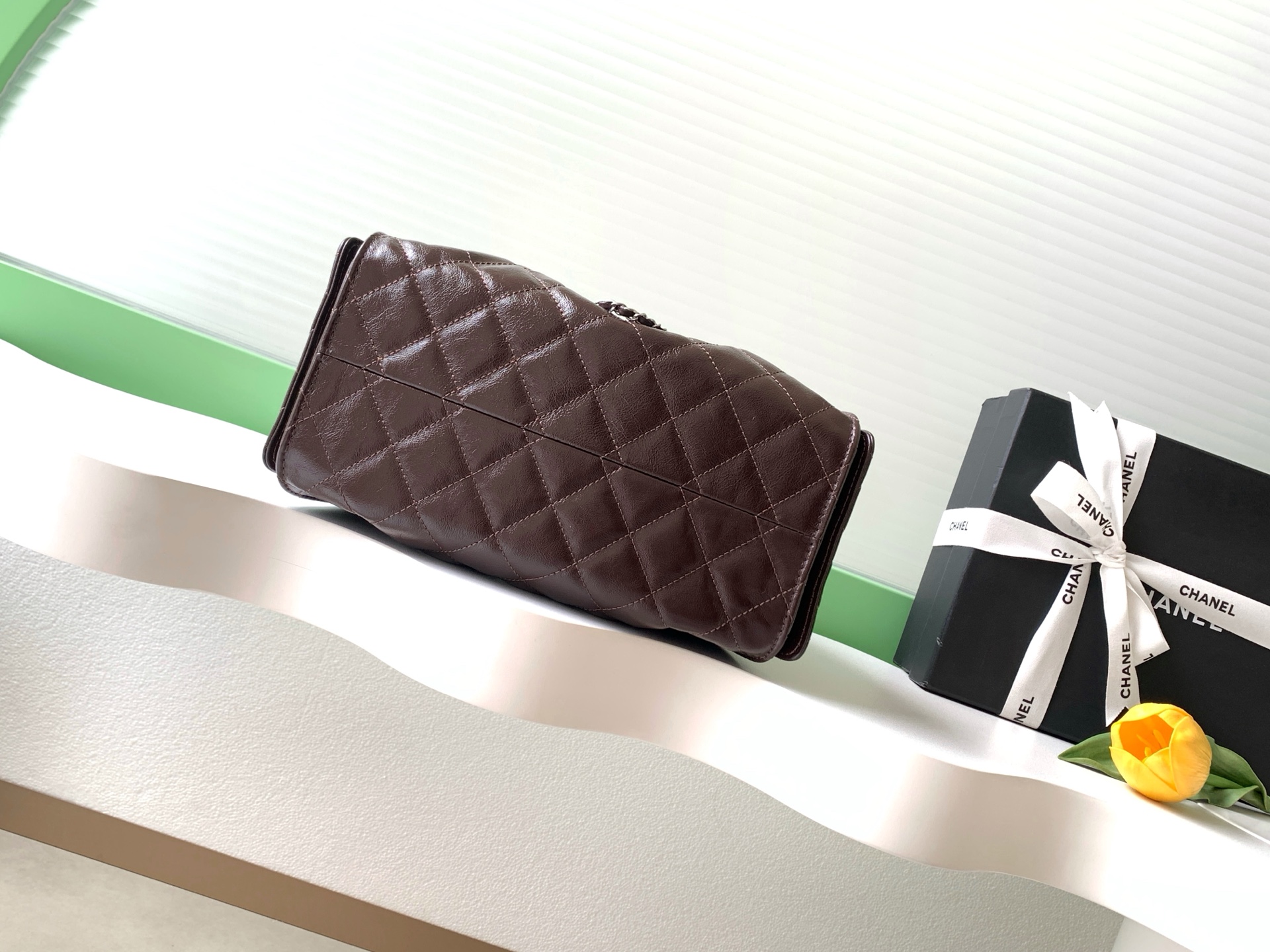 [Chanel] 샤넬 25bag 빈티지 블랙 호보백 (AS5293) 가방 미디움