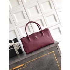 [Chanel] 샤넬 서프 토트백 - 와인 레드 가방 스몰