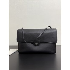 [Chanel] 샤넬 26s GD 착용 MIX 플랩백 가방 - 맥시 블랙