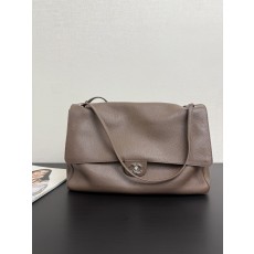 [Chanel] 샤넬 26s GD 착용 MIX 플랩백 가방 - 맥시 브라운