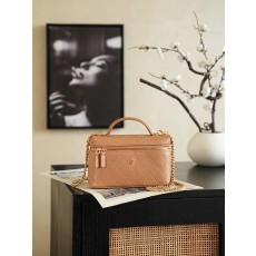 [Chanel] 샤넬 26p 카라멜 고트스킨 LP 런치박스백 (AP5100) 파우치백 가방