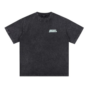 발렌시아가(BALENCIAGA) 레터링 프린팅 반팔 티셔츠 의류