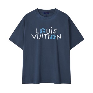 루이비통(LV) 레터링 프린팅 반팔 티셔츠 의류