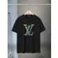 루이비통(LV) 컬러풀 라운드 반팔 티셔츠 의류