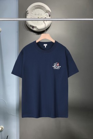 로에베(LOEWE) 애너그램 자수 라운드 반팔 티셔츠 의류