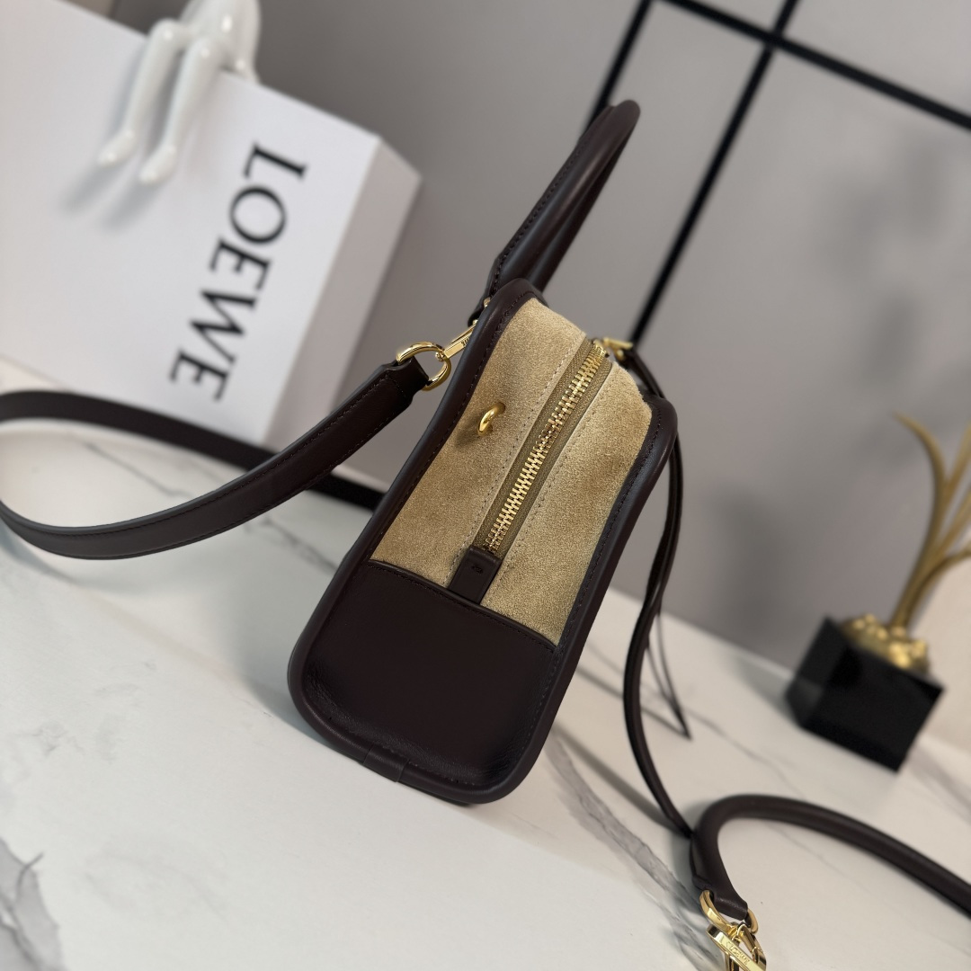 [Loewe] 로에베 스몰 스웨이드 아마조나 180 핸드백 가방