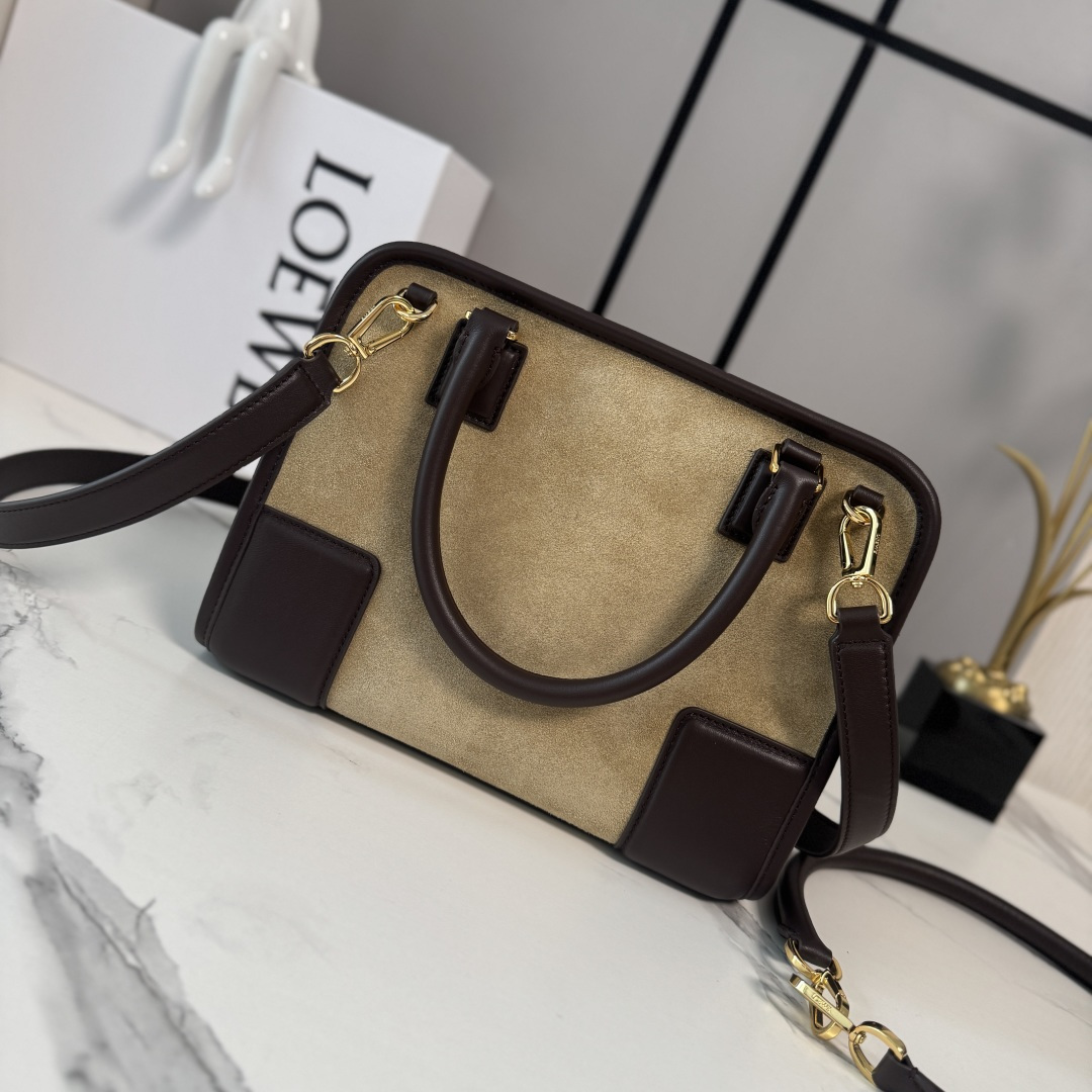 [Loewe] 로에베 스몰 스웨이드 아마조나 180 핸드백 가방