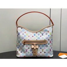 [Louis Vuitton] LV 루이비통 x 무라카미 다카시 리에디션 라인업(Lineup) 쇼퍼백 - 화이트 멀티컬러 가방