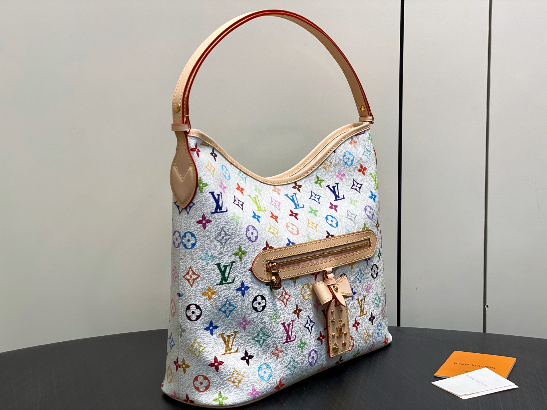 [Louis Vuitton] LV 루이비통 x 무라카미 다카시 리에디션 라인업(Lineup) 쇼퍼백 - 화이트 멀티컬러 가방