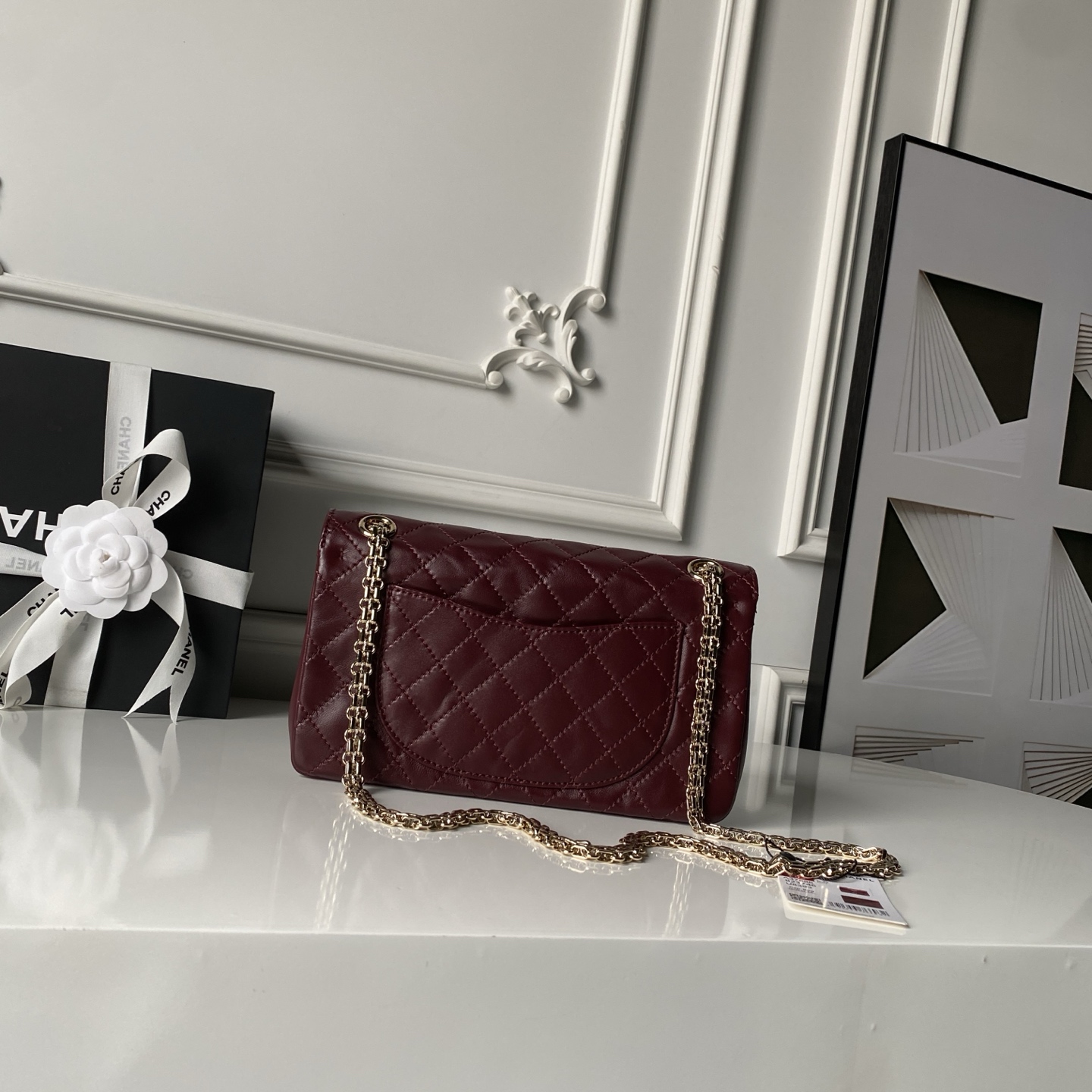 [Chanel] 샤넬 26S 크러쉬드(Crushed) 빈티지 2.55 핸드백 가방 - 미디움