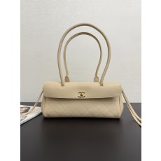 [Chanel] 샤넬 26S 바게트 보울링 백 숄더백 가방 - 베이지