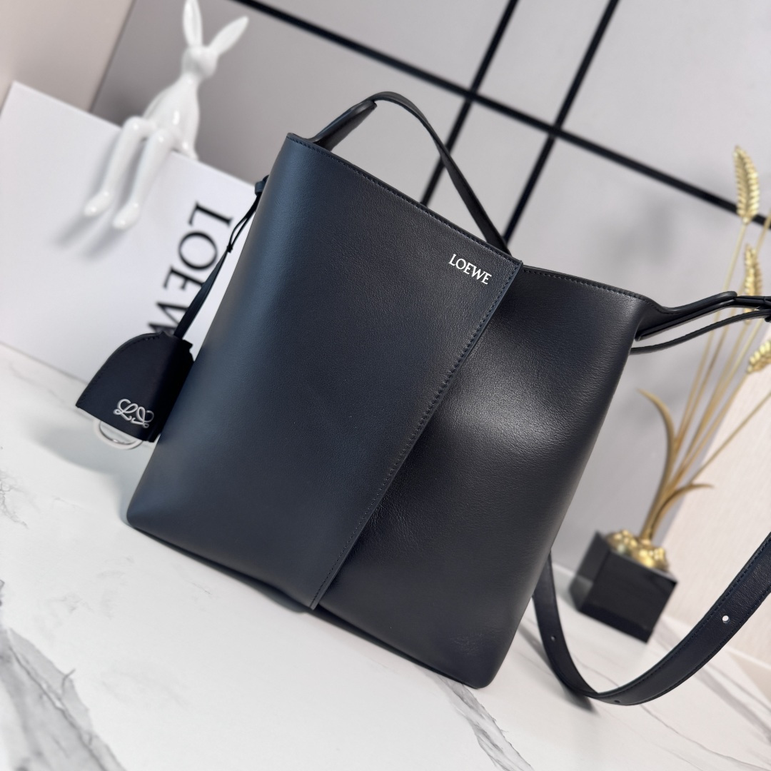 [Loewe] 로에베 스무스 빌바오(Bilbao) 버킷백 가방 미디움