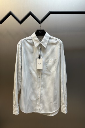 셀린느(CELINE) 스트라이프 코튼 셔츠 의류