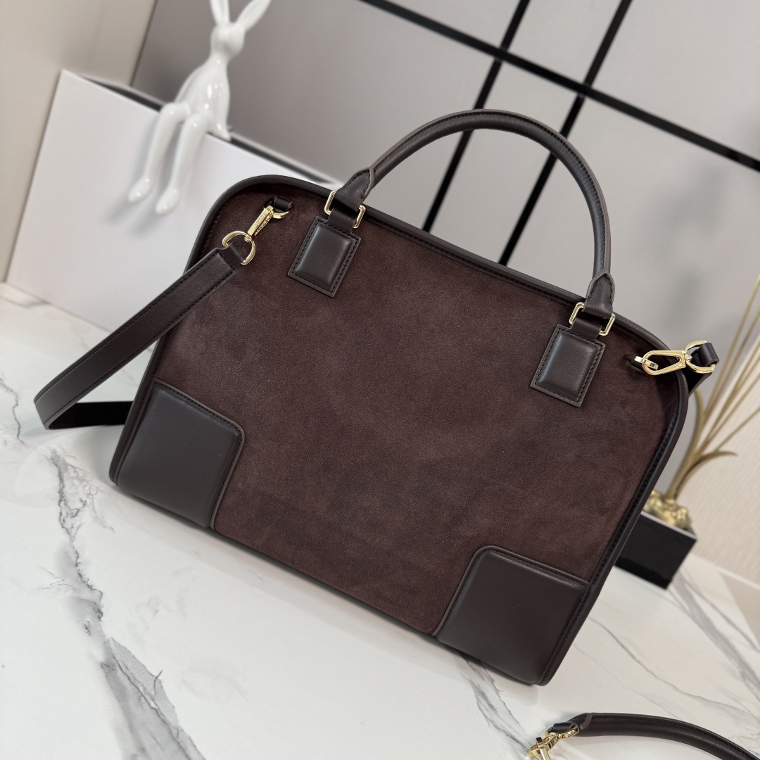 [Loewe] 로에베 라지 스웨이드 아마조나 180 핸드백 가방