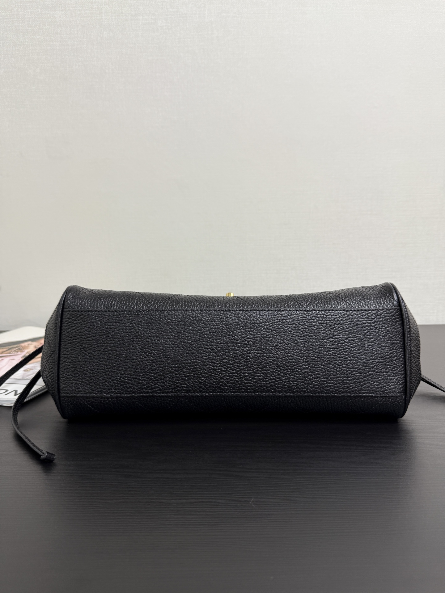 [Chanel] 샤넬 26S 볼링백 숄더백 가방 - 블랙 금장