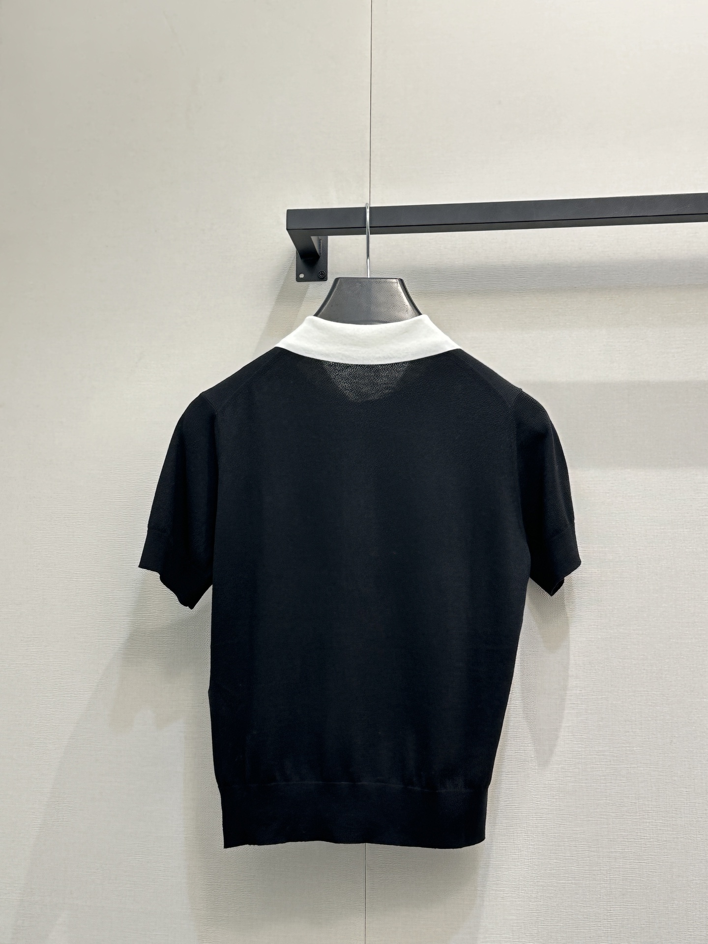 셀린느(CELINE) 배색 폴로 니트 반팔 의류