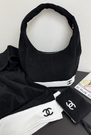 [Chanel] 샤넬 비치백 & 타월 세트 (Beach Set) 숄더백 가방