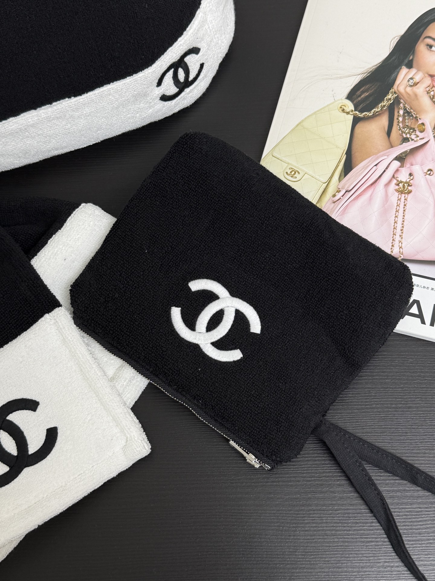 [Chanel] 샤넬 비치백 & 타월 세트 (Beach Set) 숄더백 가방