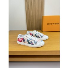 [Louis Vuitton] LV 루이비통 프리미엄 나파 & PVC 커플 스니커즈 신발