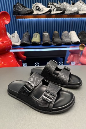 [Fendi] 펜디 '몬스터' 프리미엄 남성 슬라이드 슬리퍼 샌들 신발