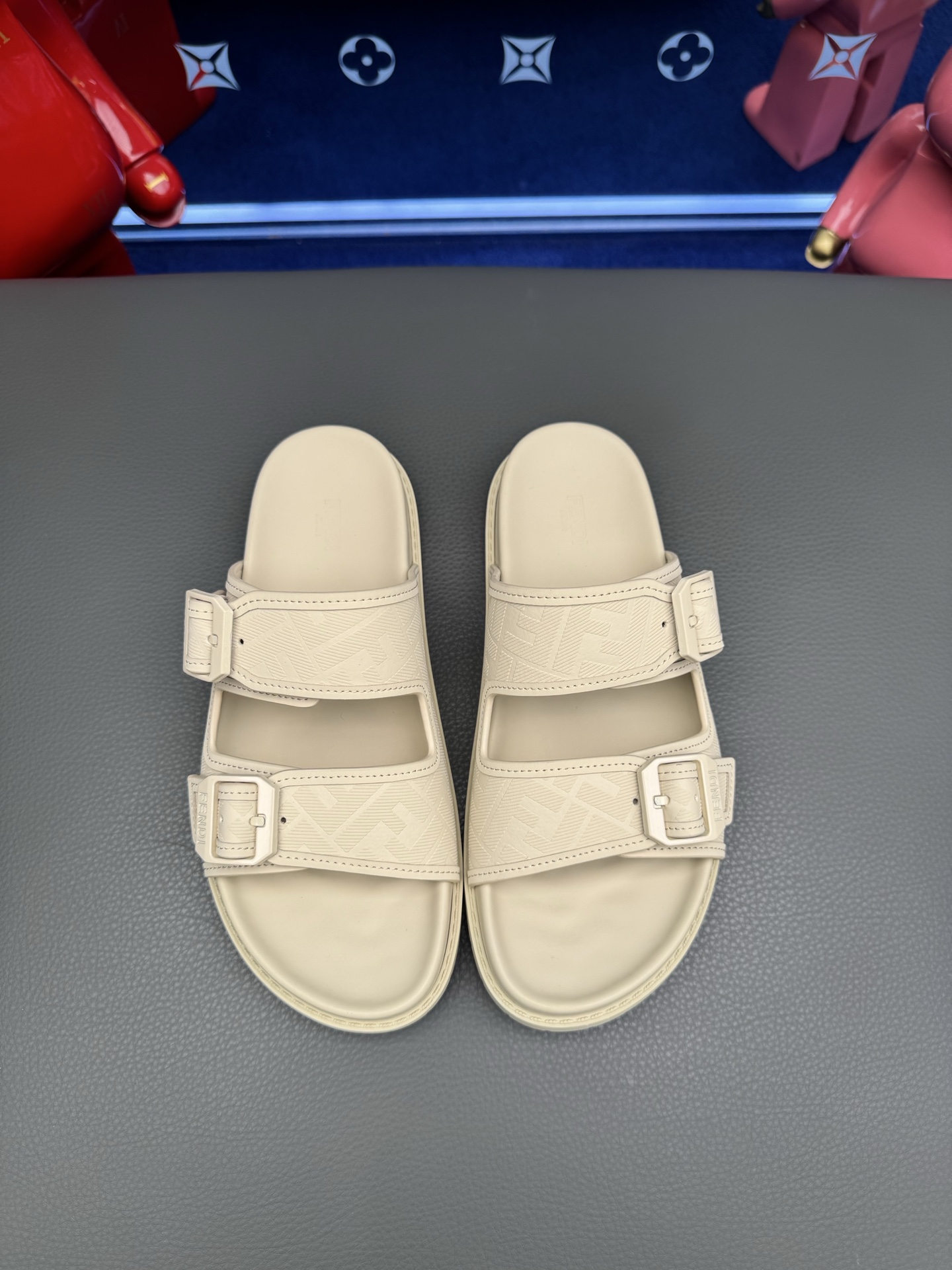 [Fendi] 펜디 '몬스터' 프리미엄 남성 슬라이드 슬리퍼 샌들 신발